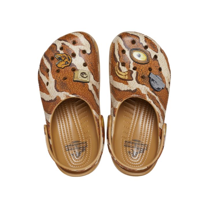 Giày Clog Trẻ Em Crocs Jurassic World Classic - Sand