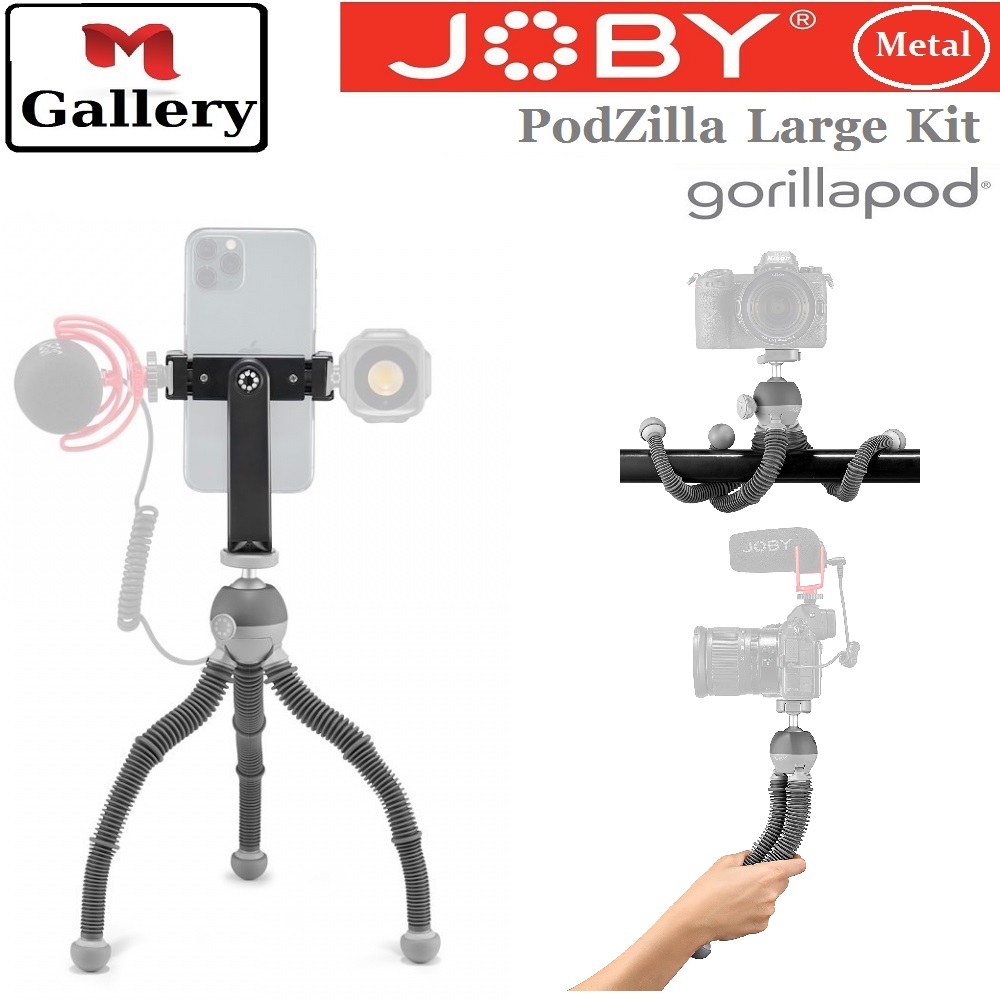 Podzilla Gorillapod Large Joby Podzilla Flexible Tripod Large Kit