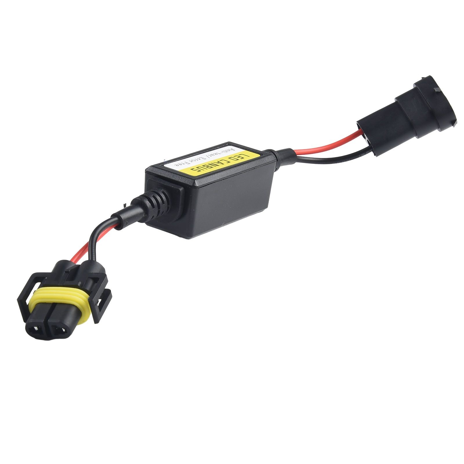 【Overauto】 2*LED H11 Headlight Canbus Error Free Anti Flicker Resistor-Canceller-Decoder