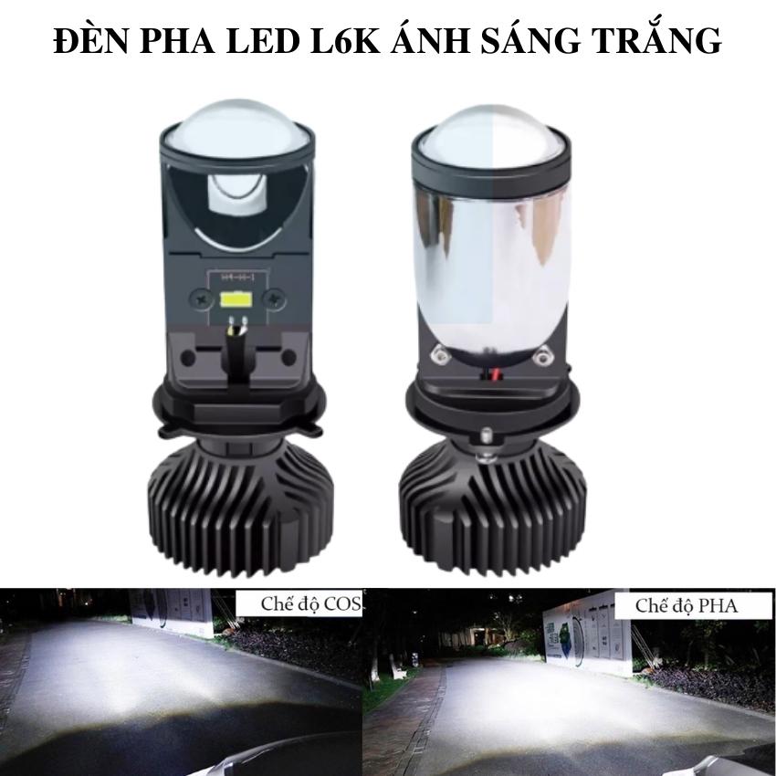 ĐÈN PHA LED CHÂN H4 LẮP ĐC CHO Ô TÔ VÀ XE MÁY