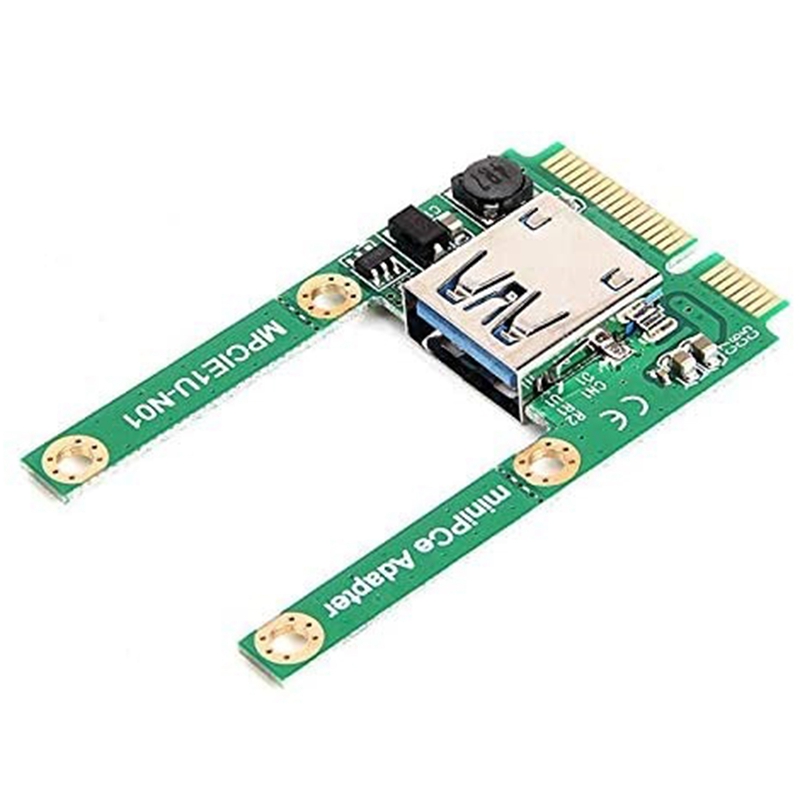 Mini pci-e to usb3.0 adapter card pcie to usb 3.0 adapter, suitable for notebook computers