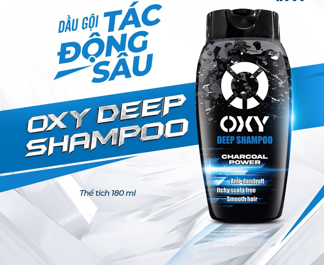 Dầu gội Oxy Deep shampoo 180ml
