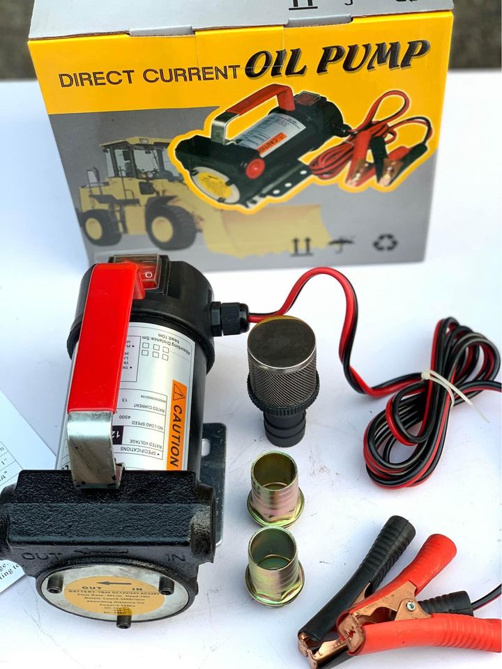 Máy bơm nước, Bơm dầu, Bơm nhớt dùng điện 12v