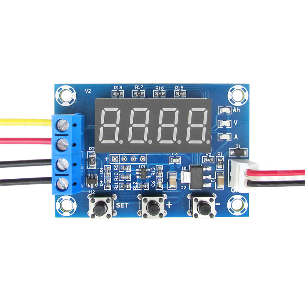 XH-M354 Digital Battery Capacity Tester DC7-15V Lithium Li-ion Battery Real Capacity Ampere Hour AH Measurement Board with Cable