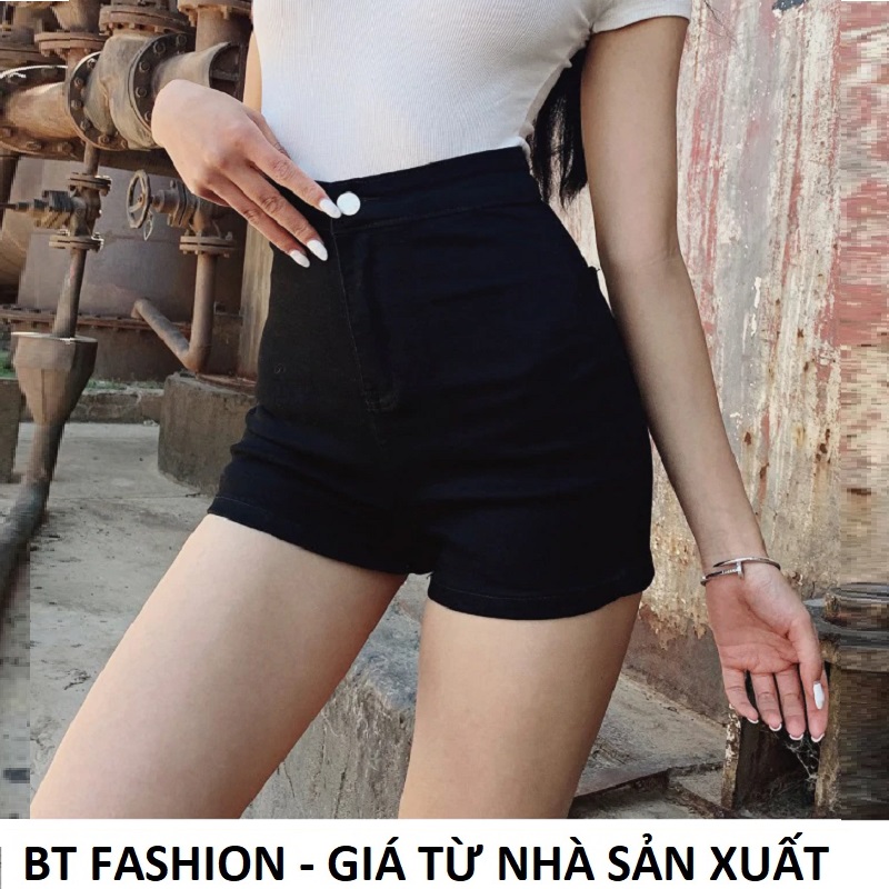 Quần Đùi Sọt Nữ Kaki Coton Co Dãn Thời Trang - BT Fashion (SO2-KO TÚI)