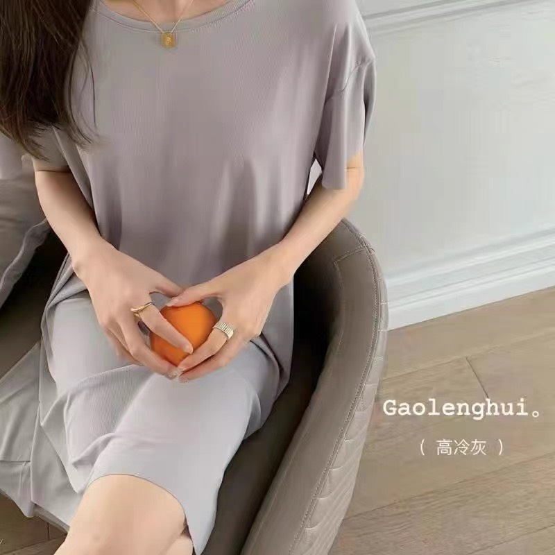 Đầm Dáng Suông Mặc Nhà Cực Mát