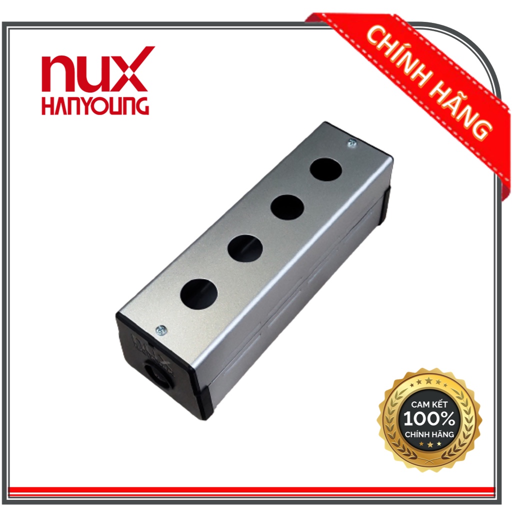 (HCM) Hộp nút nhấn 4 lỗ phi 25 HY-25-04 Hanyoung