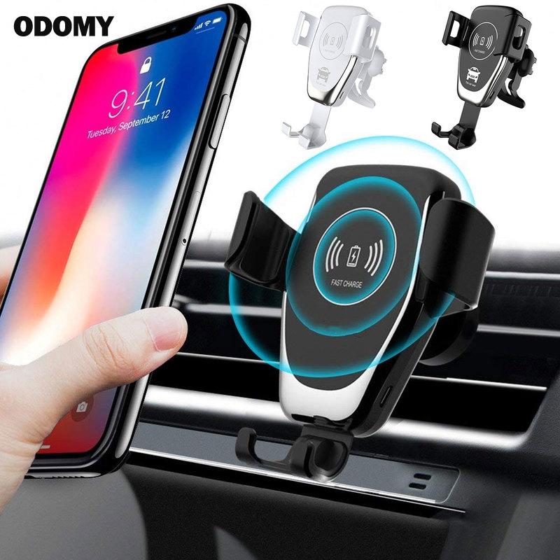 Car Phone Mount Charger Wireless Car Charger 30W Fast Charging Auto-Clamping Wireless Car Charger Phone Mount Air Vent Phone Holder Wireless Car Charger