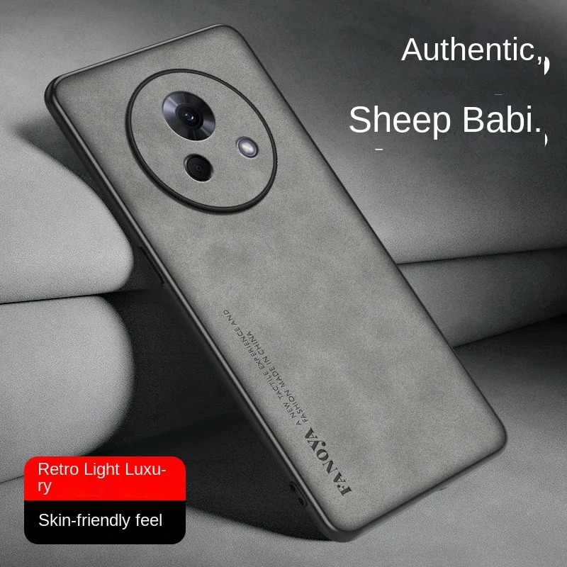 New Phone case Meizu Lucky 08 Frosted Soft Vintage Leather Anti Drop Back Cover Meizu Lucky 08.