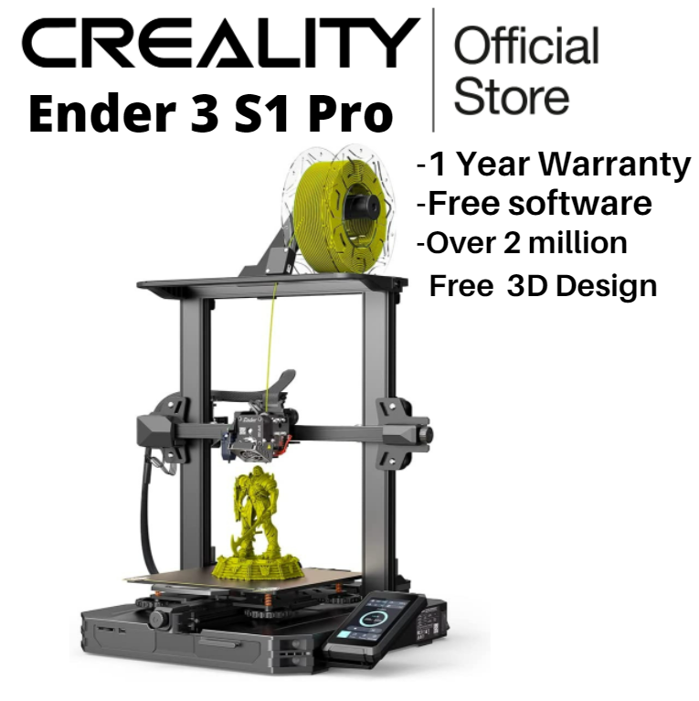 Creality Ender 3 S1 Pro 3D Printer Features 300°C High-Temperature ...