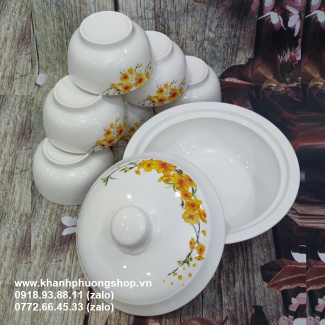 [HCM]bộ chén sứ ăn cơm - chén sứ ăn cơm