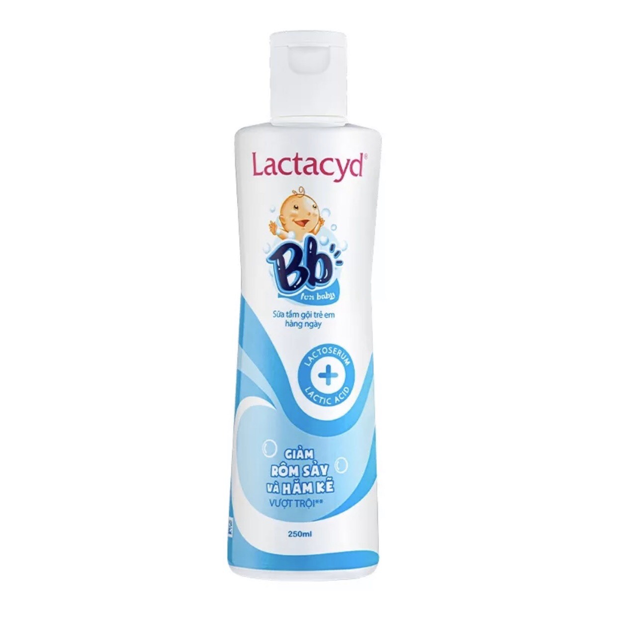 (Chính hãng) Lactacyd cho bé giảm rôm sảy và hăm kẽ 250ml