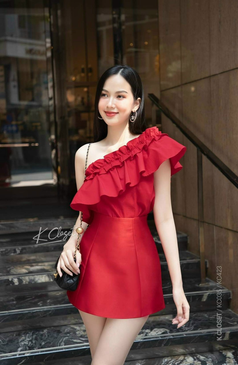 Set bộ Lệch Viền Bèo