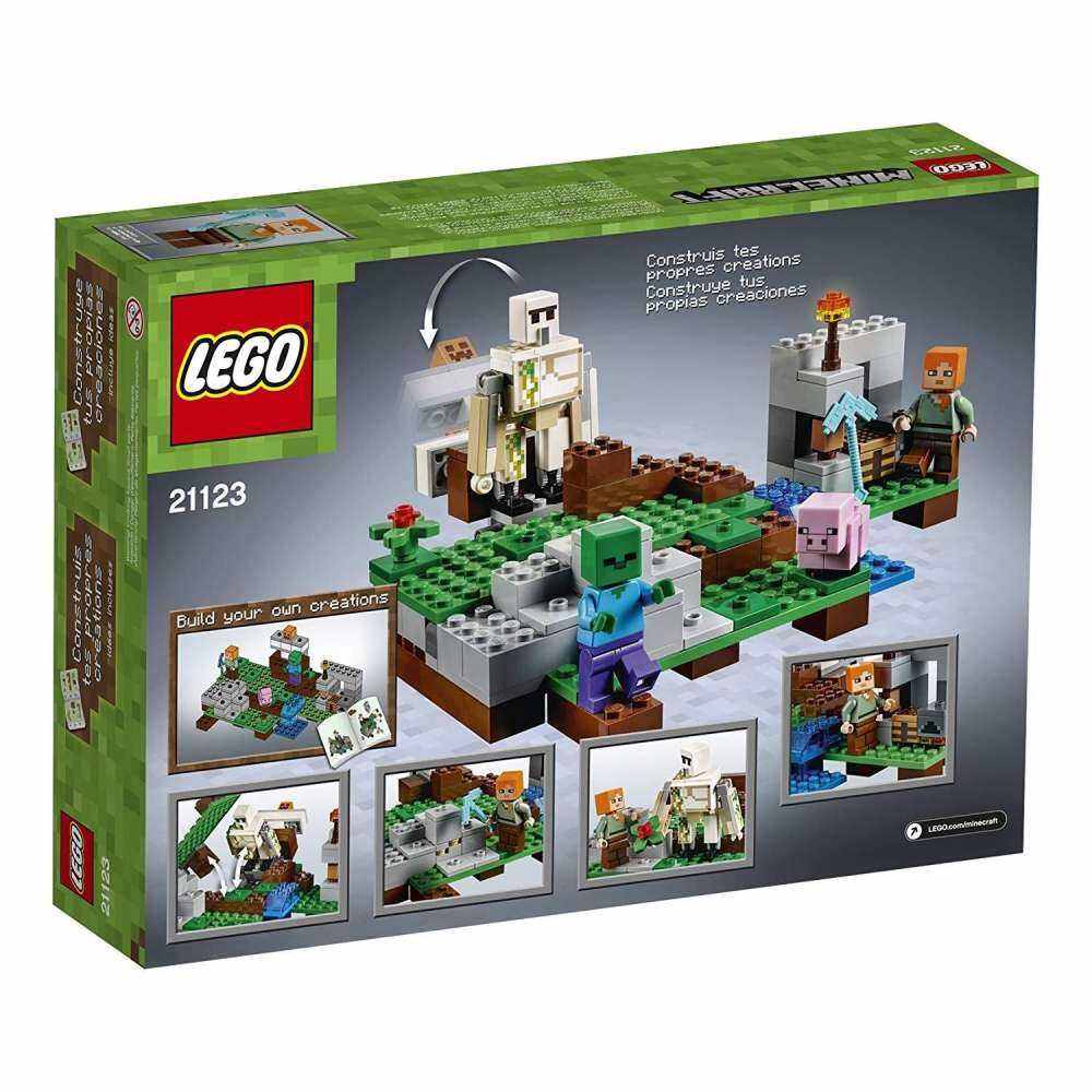 Official】 LEGO 21123 Minecraft The Iron Golem 208pcs 8+ -Block
