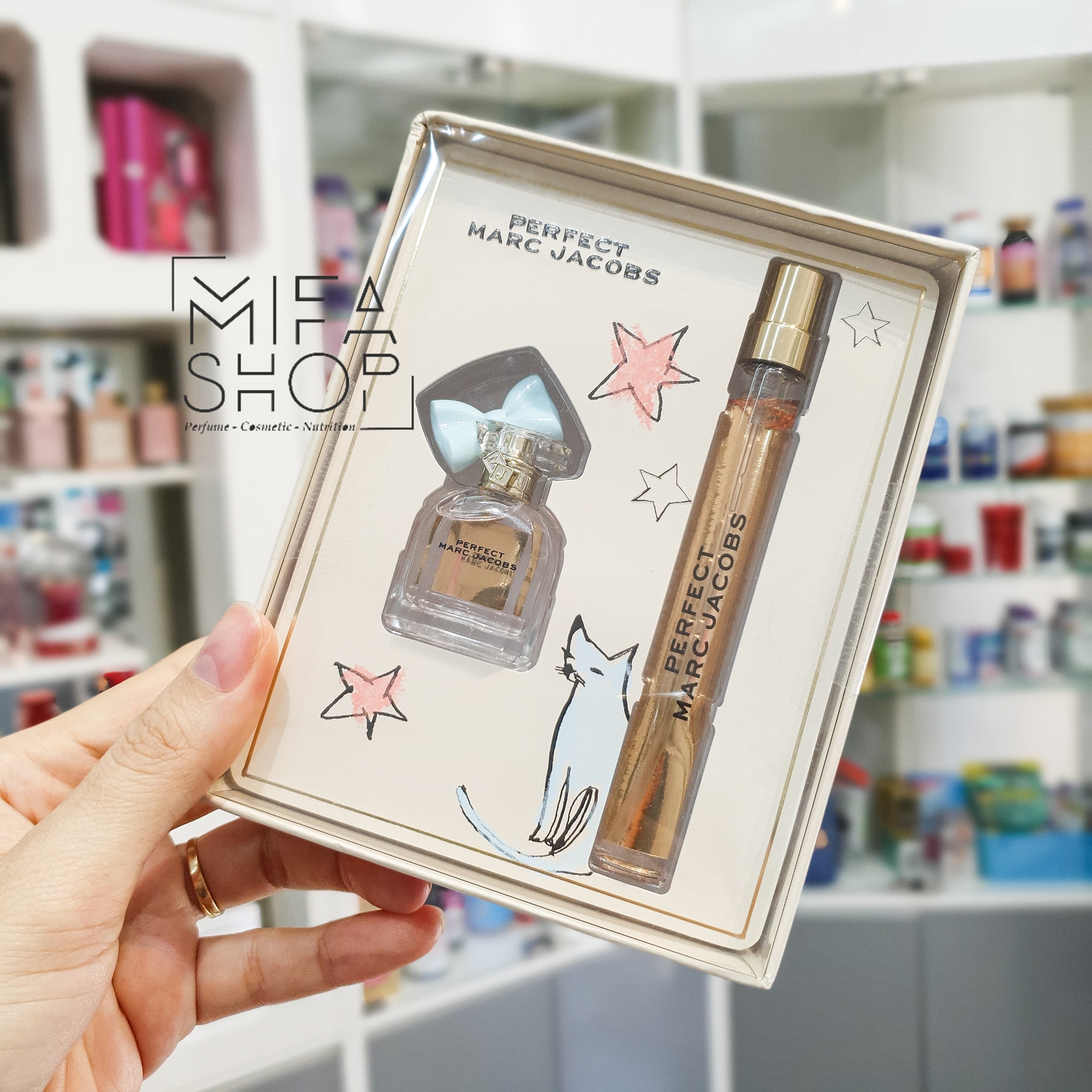 Bộ nước hoa perfect marc Jacobs mini 5ml và 10ml