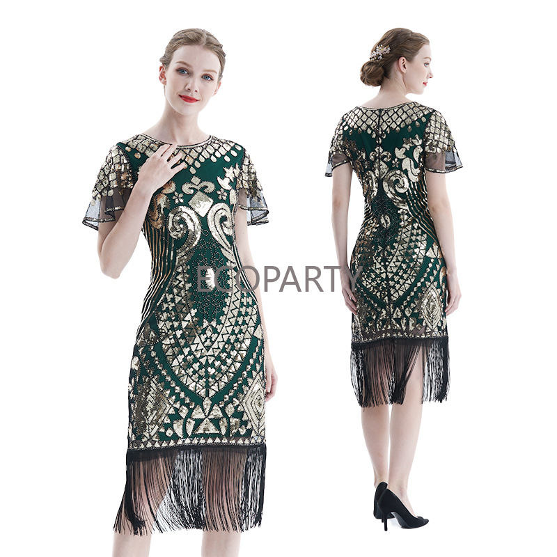 great gatsby dresses with sleeves