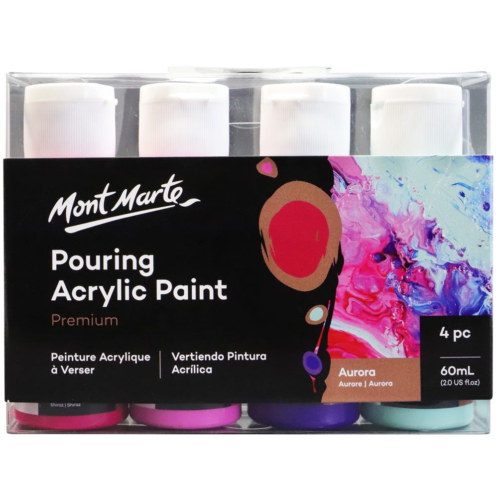 Mont Marte Pouring Acrylic 60ml-Aurora.