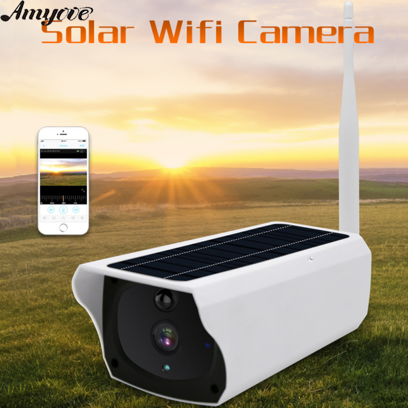Solar Camera Wireless Outdoor WiFi Solar Battery Powered 3MP 1080P HD