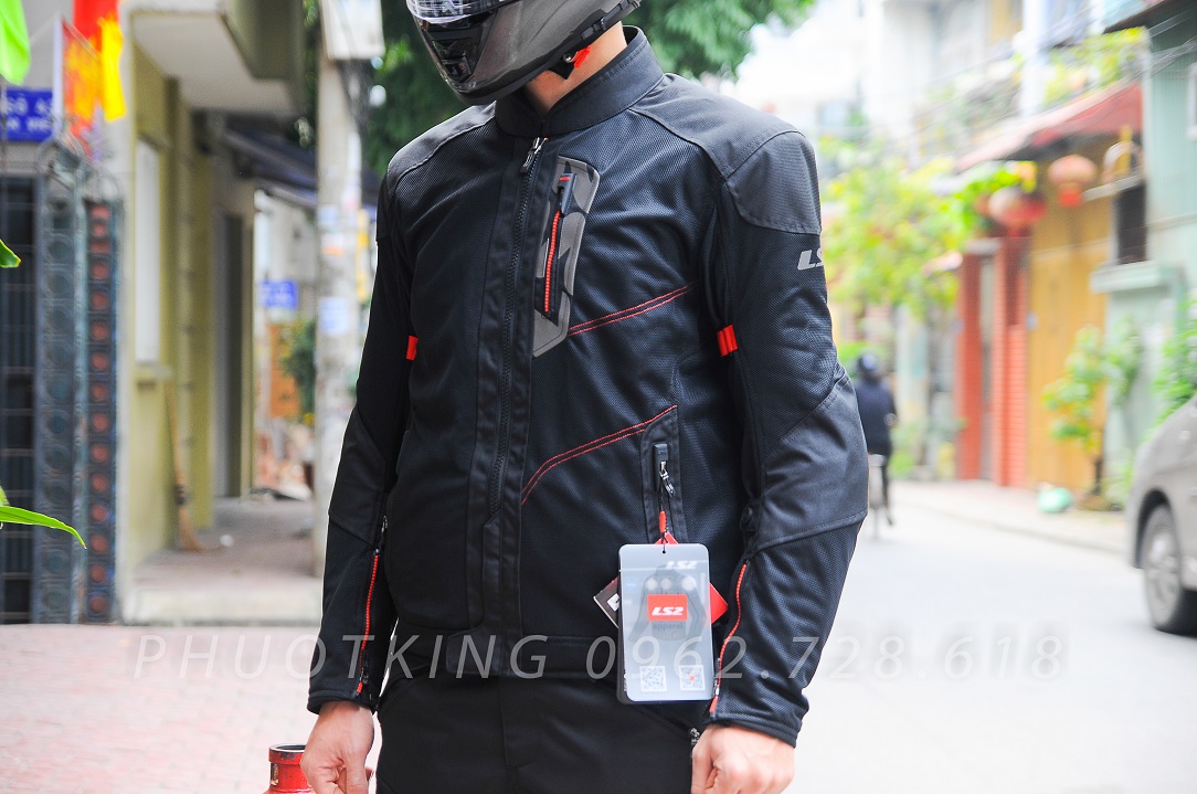 [Tặng găng] Bộ quần áo giáp LS2 chính hãng