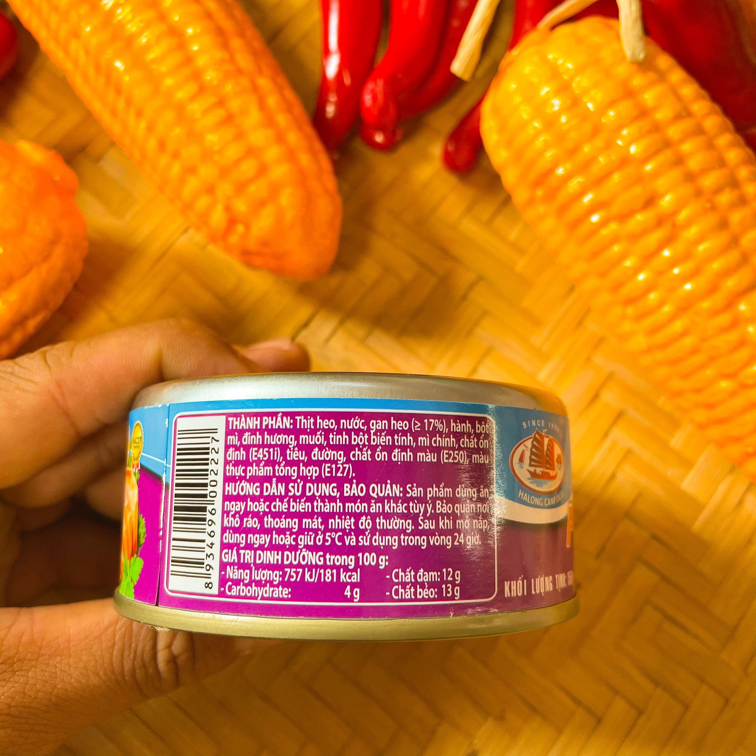 PATE GAN HẠ LONG CANFOCO ĐÓNG HỘP 150GR