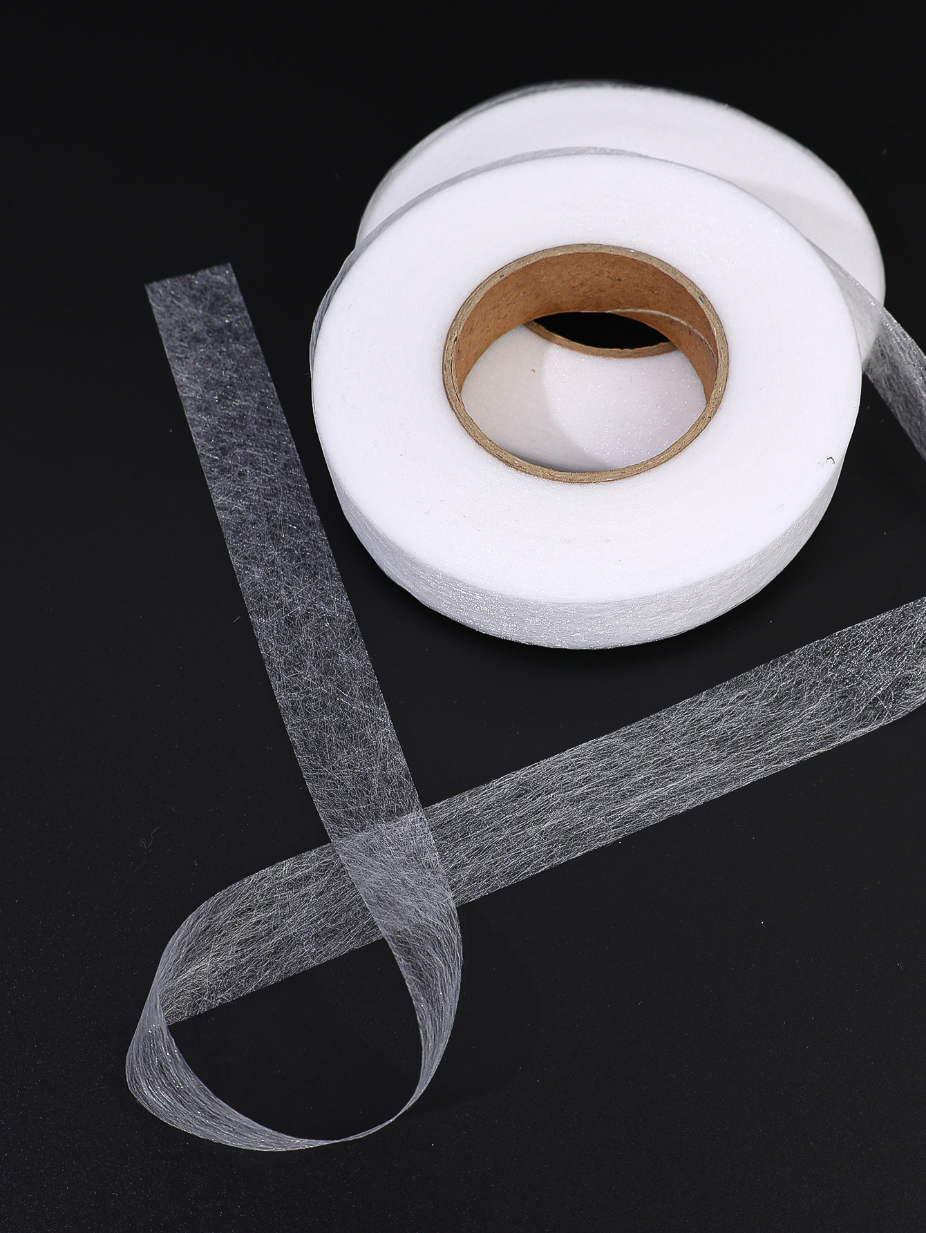 1/2/10PCS 60M Double-sided Lined Adhesive Fabric Interlining Clothes Apparel Iron On Hem Tape White Interlining DIY Crafts Sewing Accessories. 