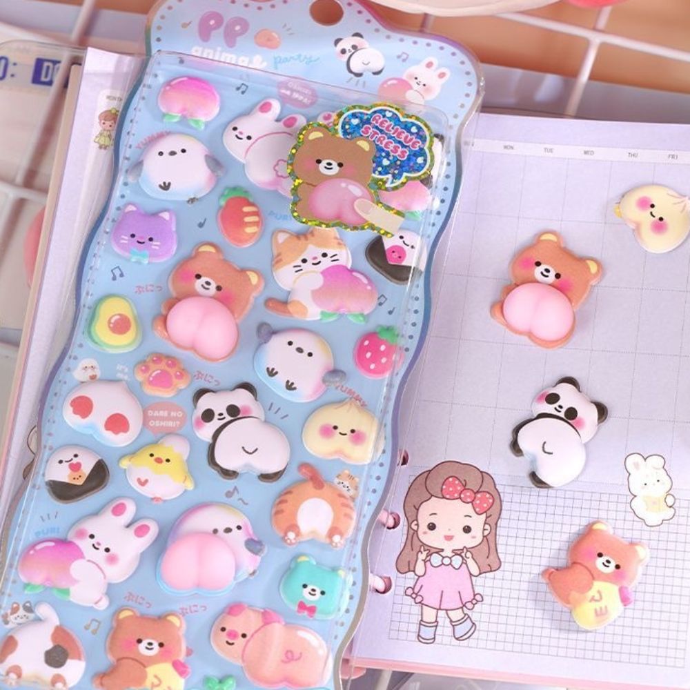 Cute%20Cartoon%20Panda%20Rabbit%203D%20Peach%20Sticker%20Soft%20DIY%20Scrapbook%20Journal%20Stationery%20Sticker%20Relieve%20Stress%20Decor%20Stickers%20Supplies%20School%20Office%20-%20Image%205
