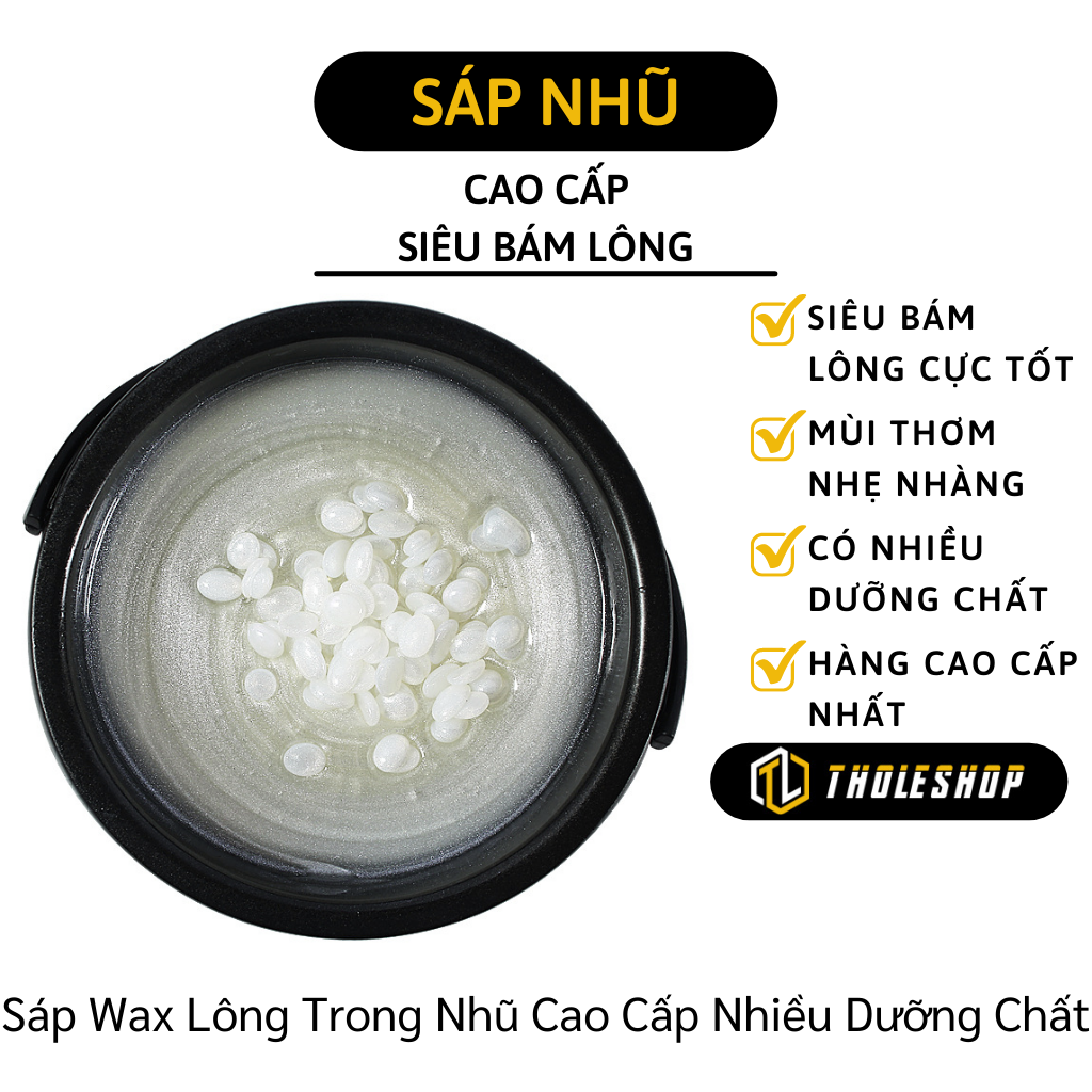 Sáp wax lông nóng hạt đậu trong nhũ cao cấp nhiều dưỡng chất - sáp trong nhũ cho da nhạy cảm - sáp wax toàn thân, wax bikini