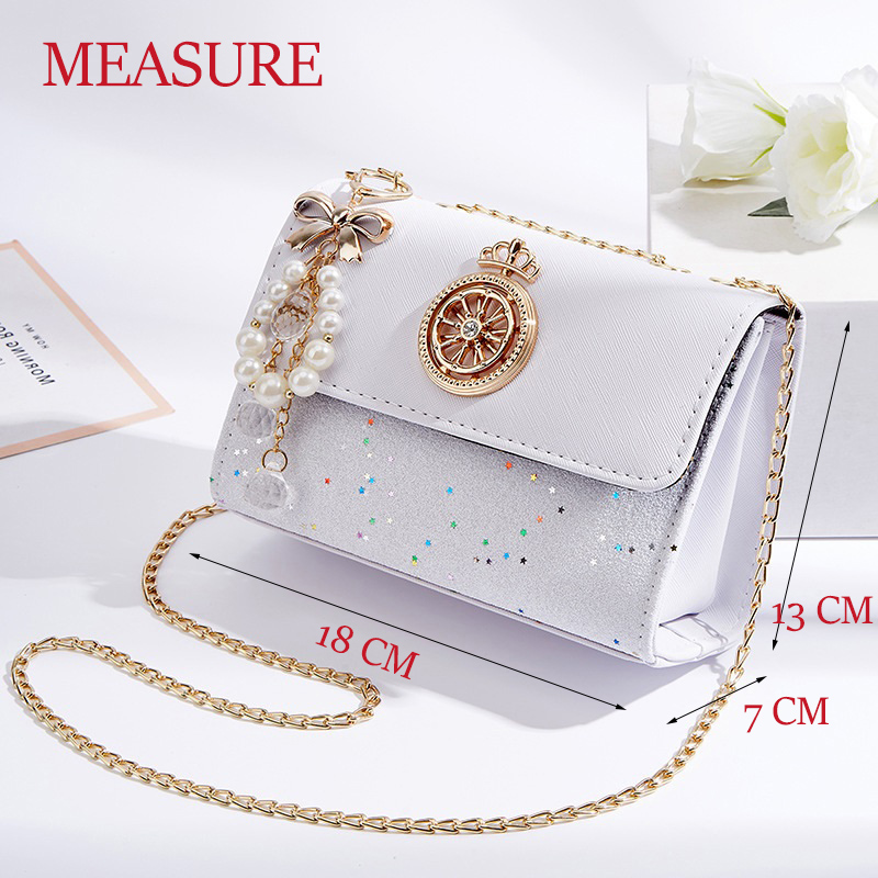 Túi Đeo Chéo  Thời Trang T39 Màu Trắng