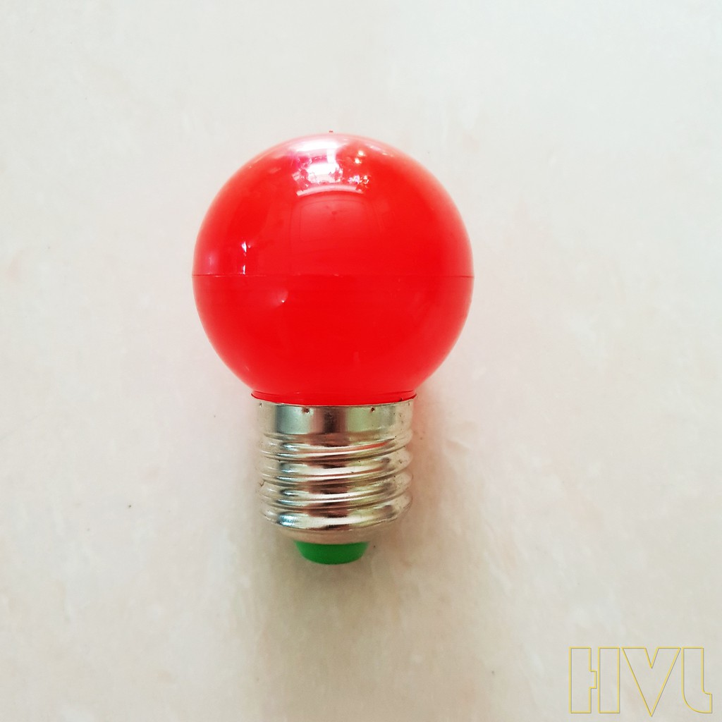 bóng đèn bàn thờ tròn - bóng trái chanh