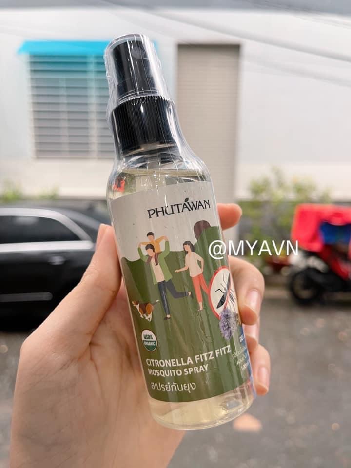 MYA - XỊT CHỐNG MUỖI THÁI LAN 2 MÙI DỄ CHỊU