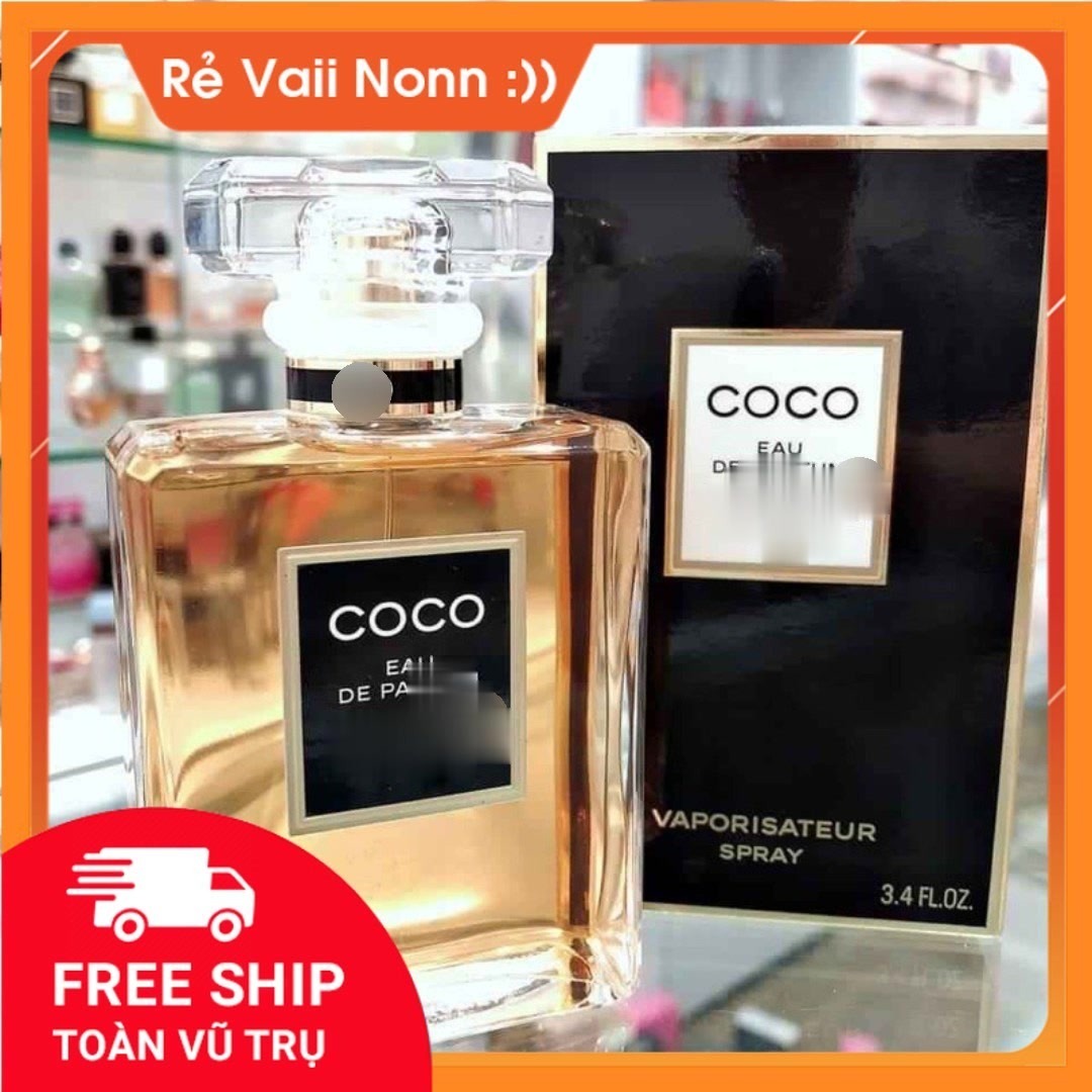 Nước hoa coco vaporisateur 100ml vàng sang trọng , quý phái