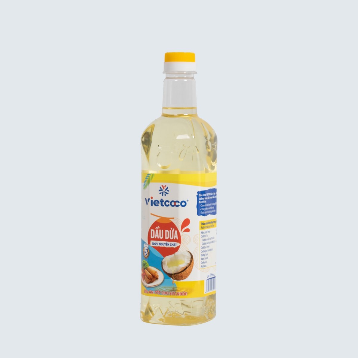 Dầu Dừa Nguyên Chất Nấu Ăn Chai 1 lít