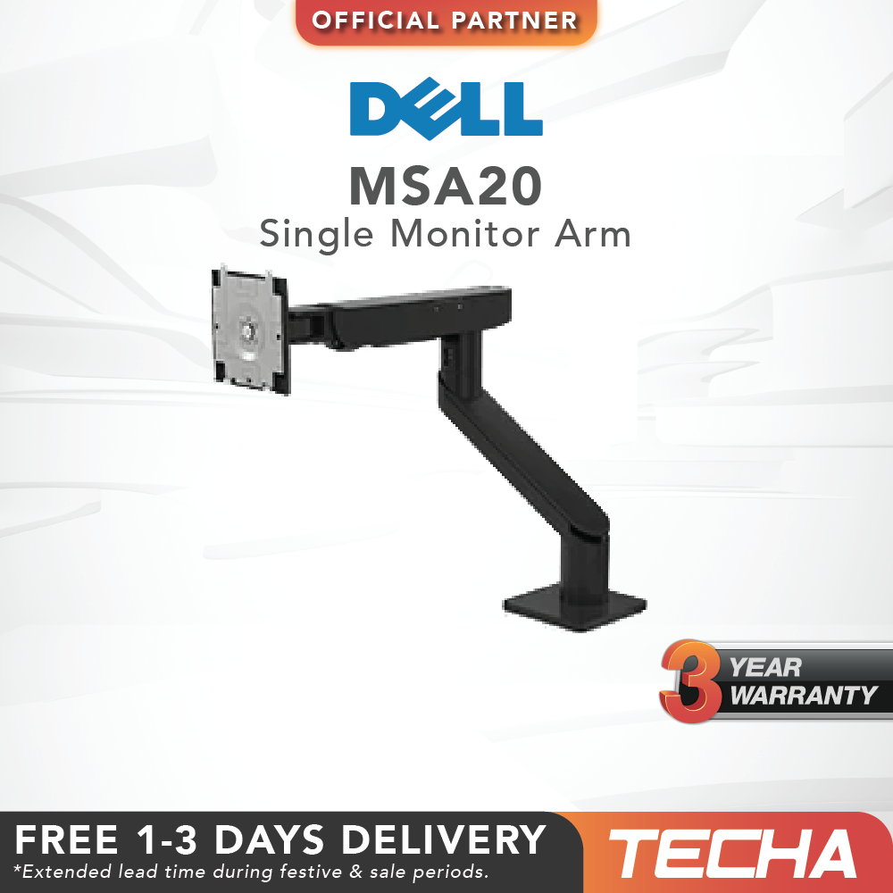 [FAST SHIP] Dell MDA20 / MSA20 Dual and Single Monitor Arm Stand
