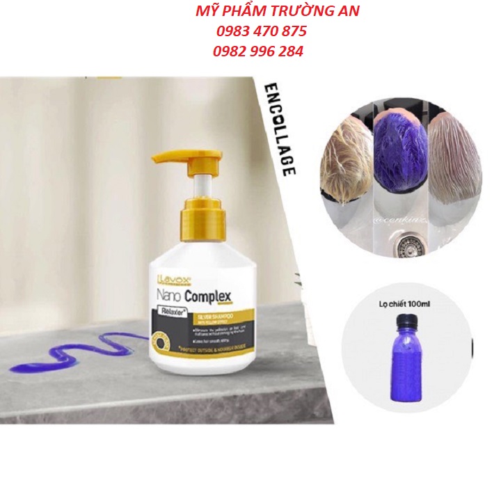 DẦU GỘI KHỬ VÀNG LAVOX COMPLEX 200ML