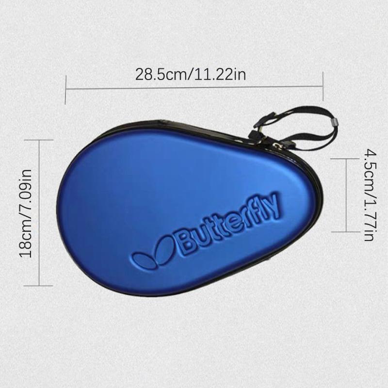 Table Tennis Racket Bag High Quality Oval Shaped Handbag Racket Box ...