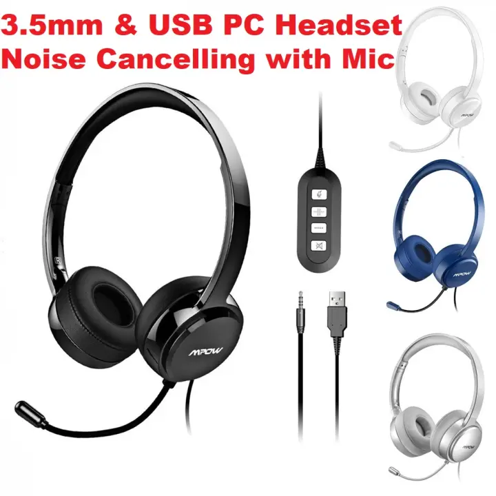 usb computer headset with mic