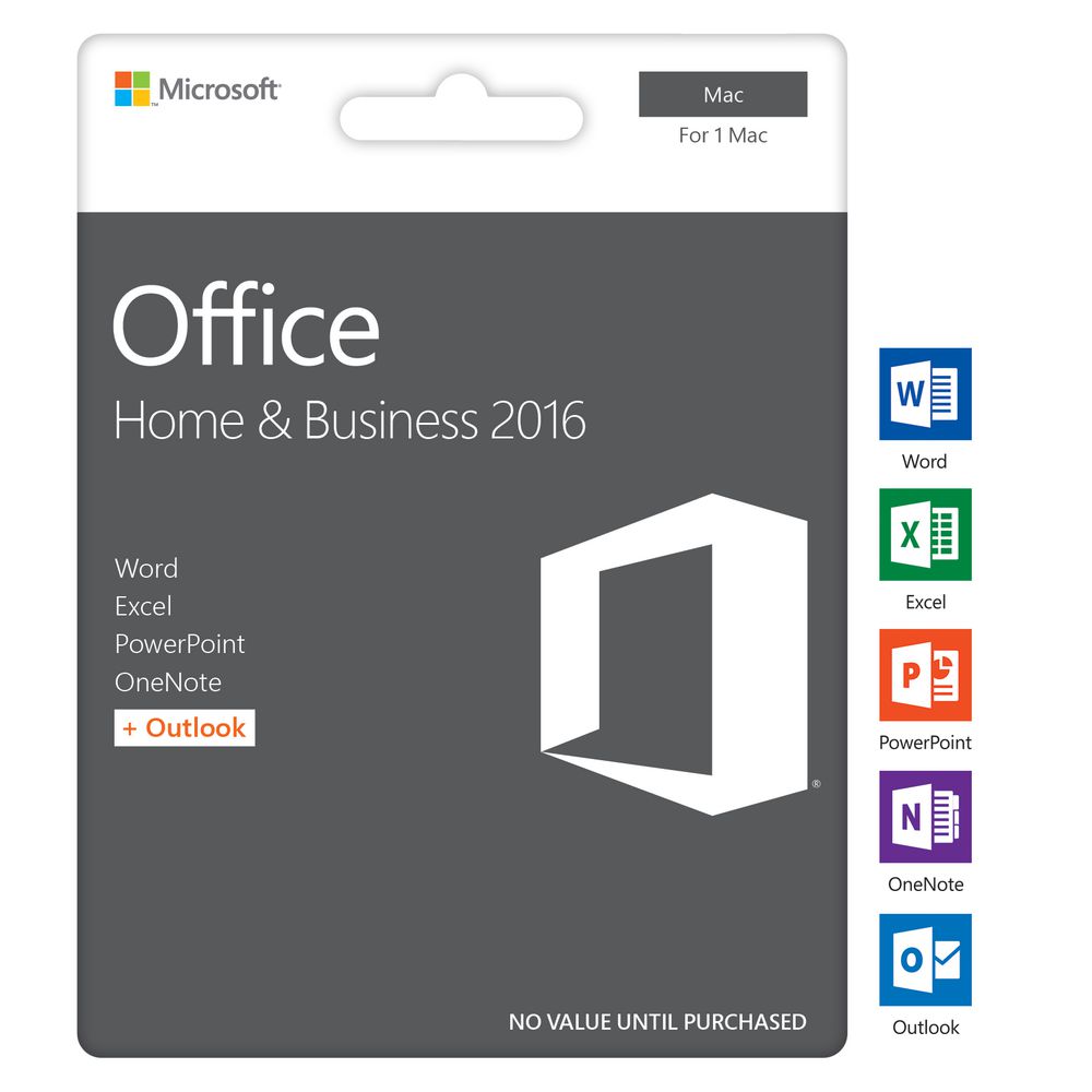microsoft office for the mac, home and office