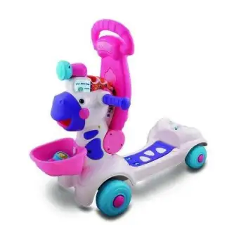 3 in 1 learning zebra scooter