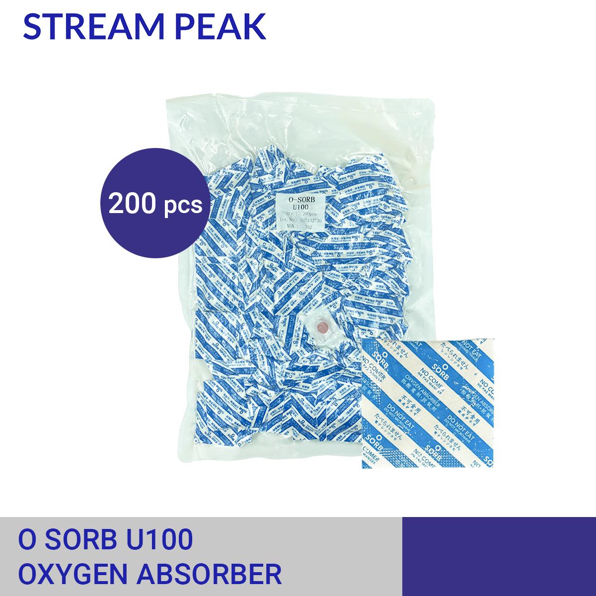 Oxygen Absorber 200 Pieces [ 4 Layer Sachet, FoodSafe, Long Term