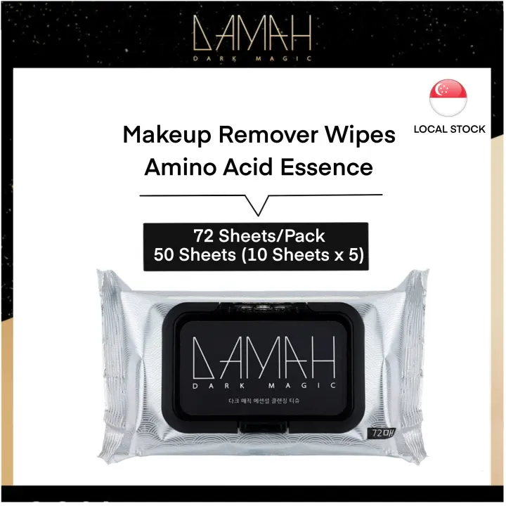 black makeup wipes