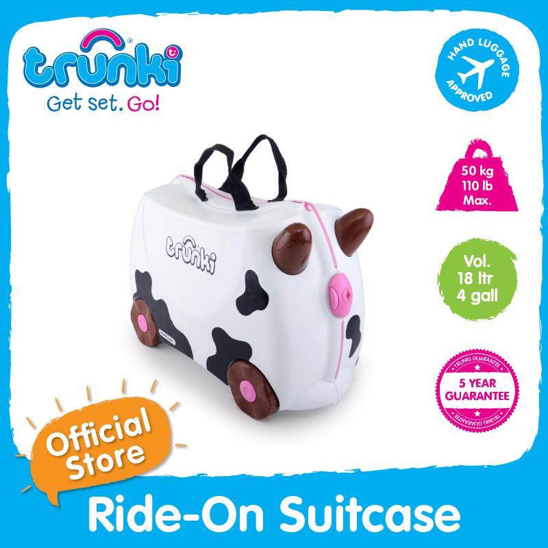 trunki cow suitcase