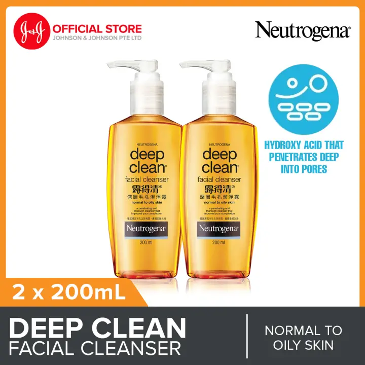 neutrogena deep clean facial cleanser stores