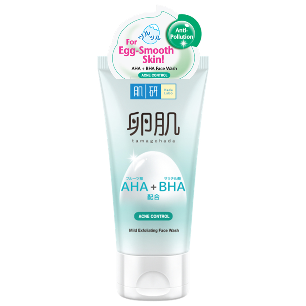 Hada Labo Aha Bha Mild Exfoliating Face Wash Acne Control 130g Lazada Singapore