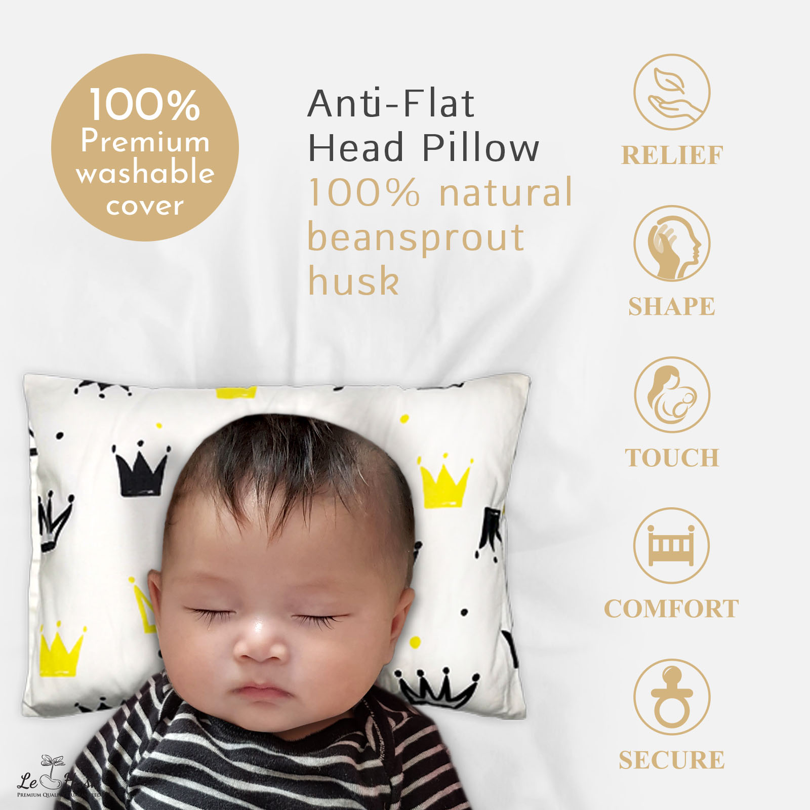 baby husk pillow