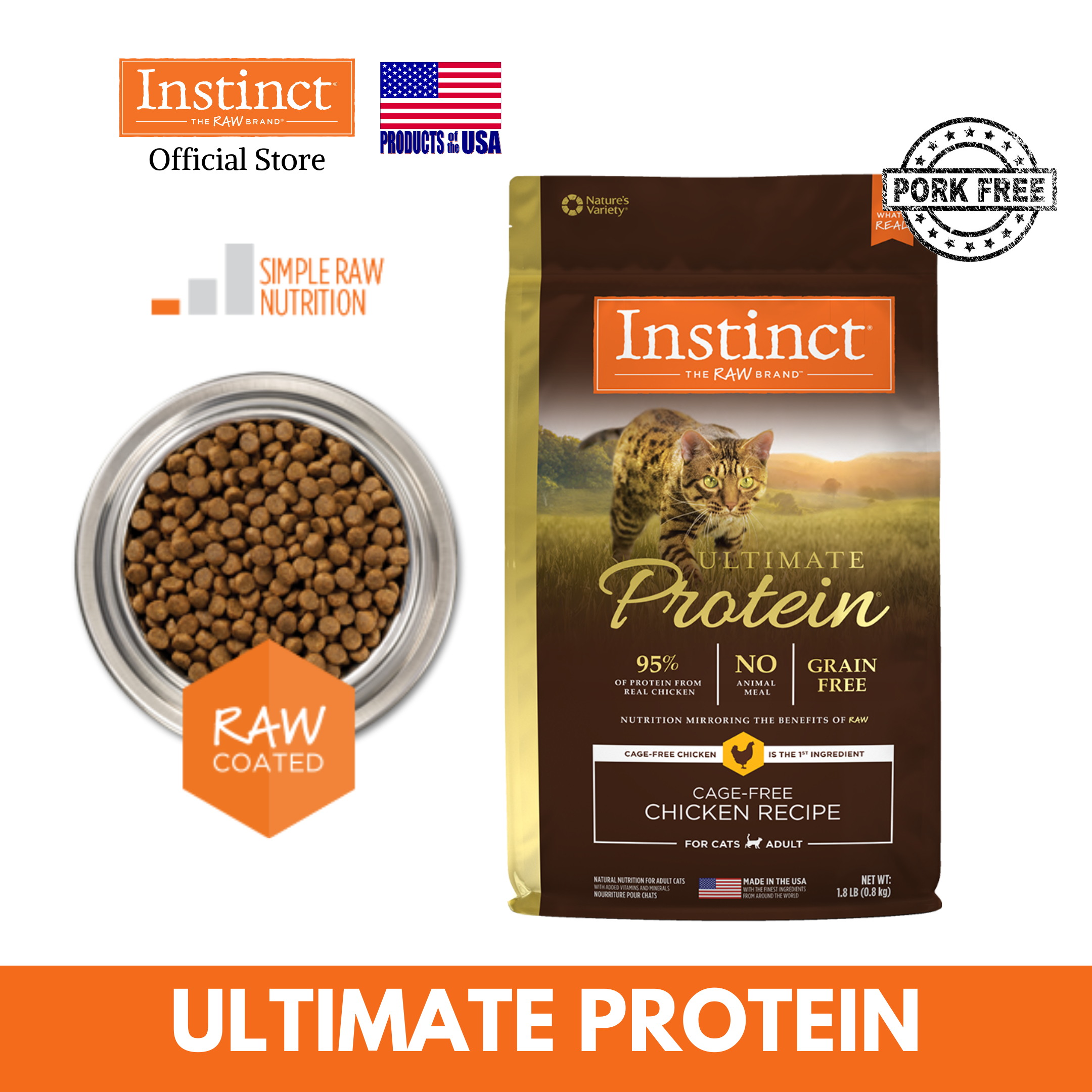 instinct ultimate protein dog
