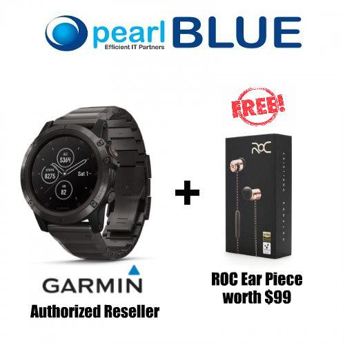 fenix 5x plus titanium