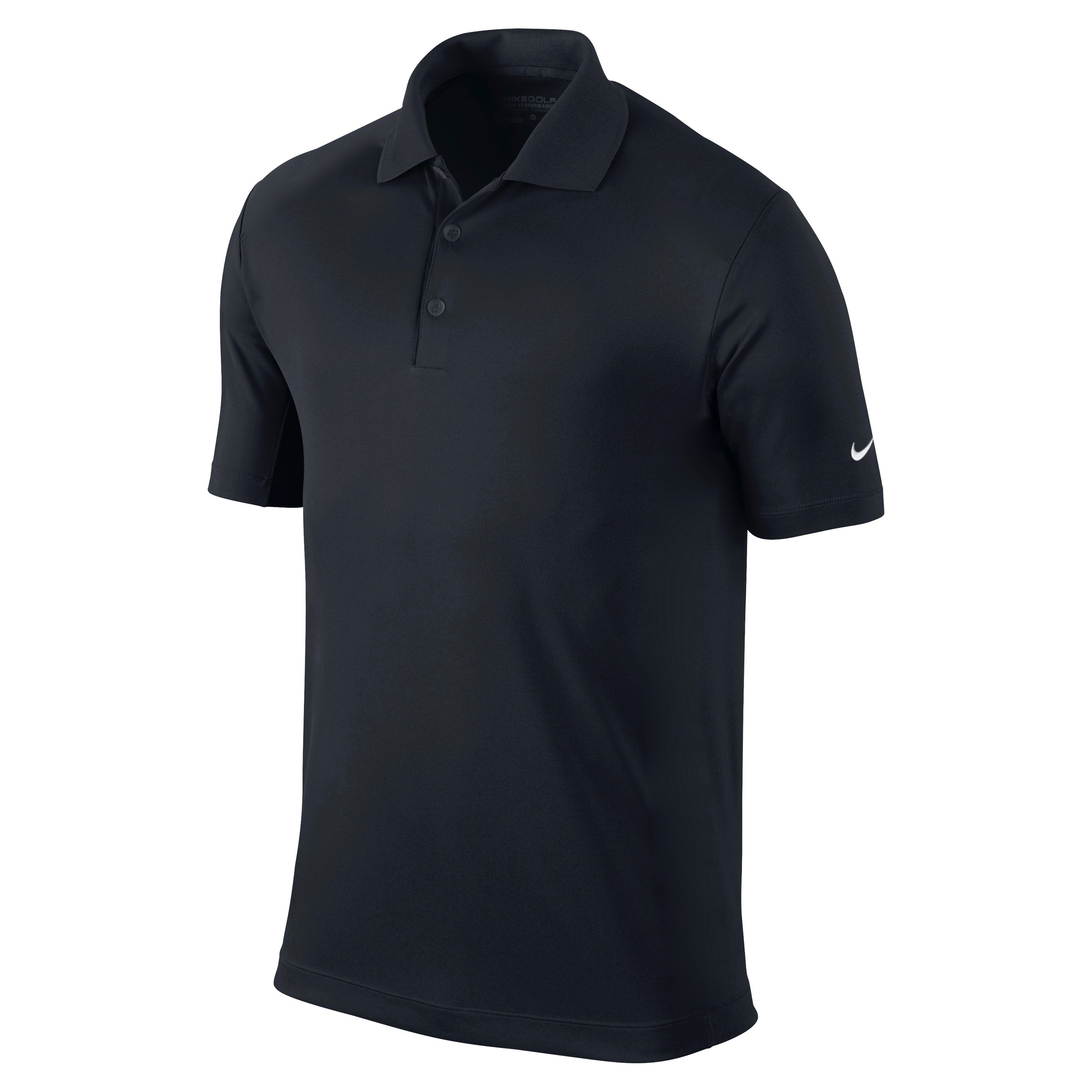 Nike Golf Black Jersey Polo (Men) - US 