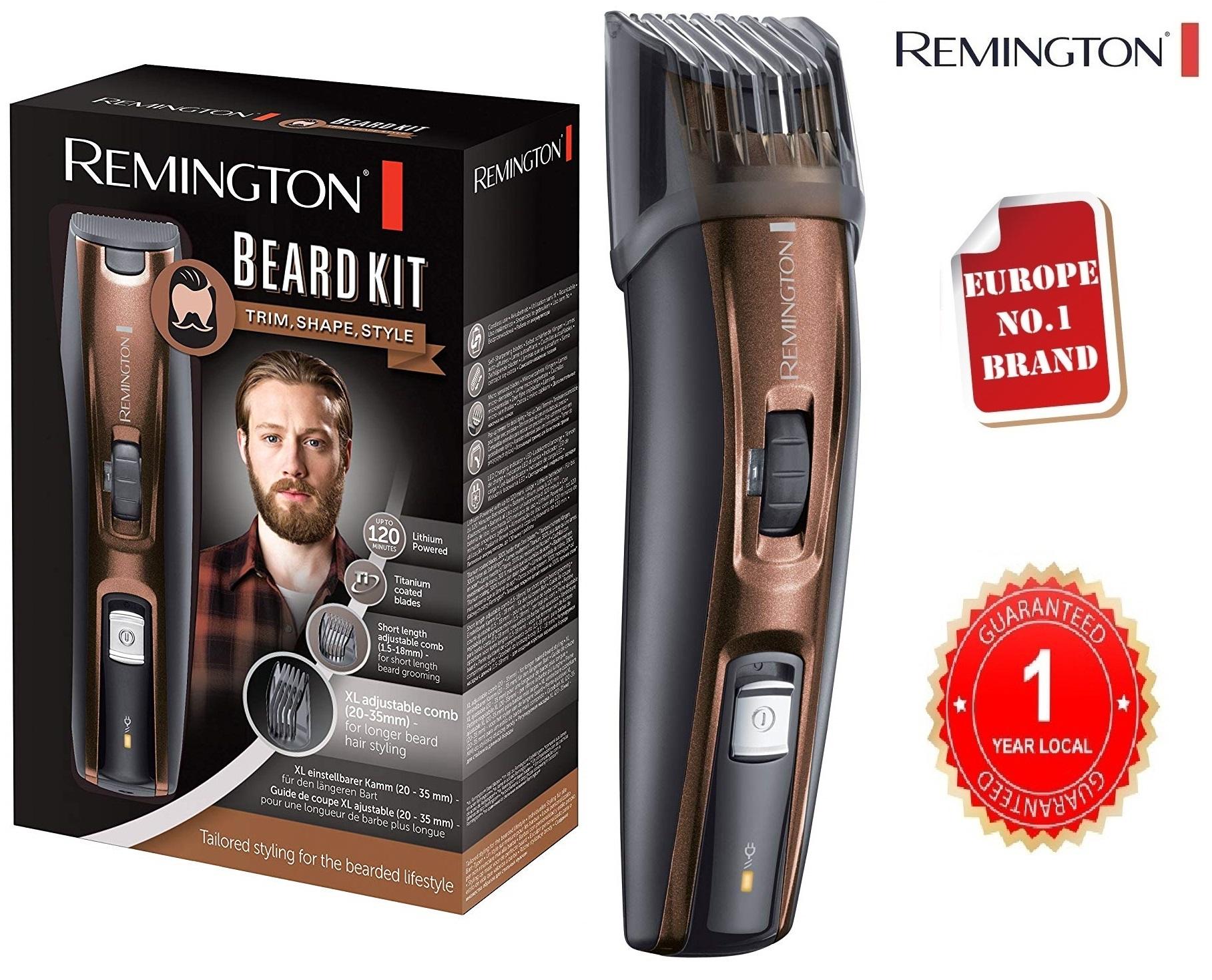 remington beard kit with xl adjustable comb mb4045