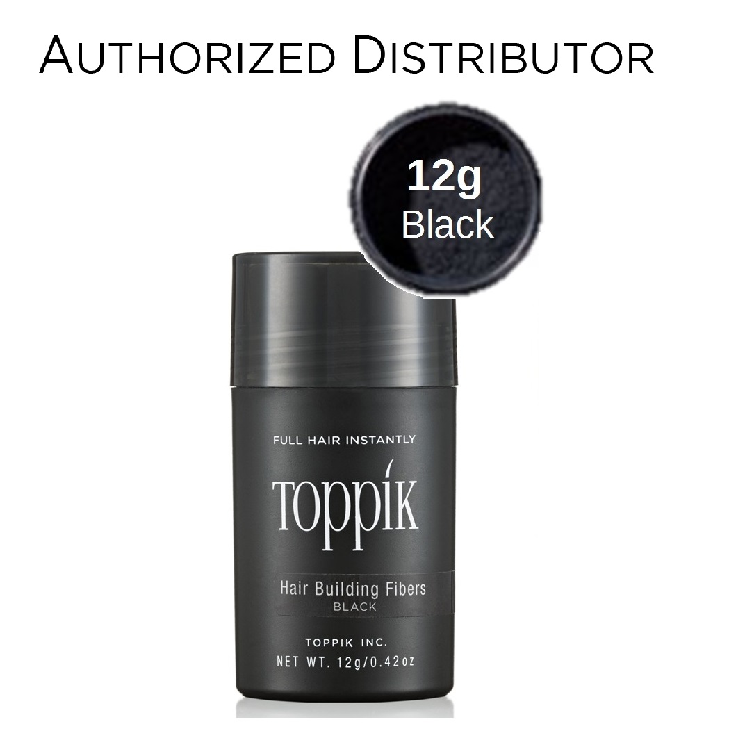 Toppik Hair Building Fiber 12G Black for Hair Loss | Lazada Singapore