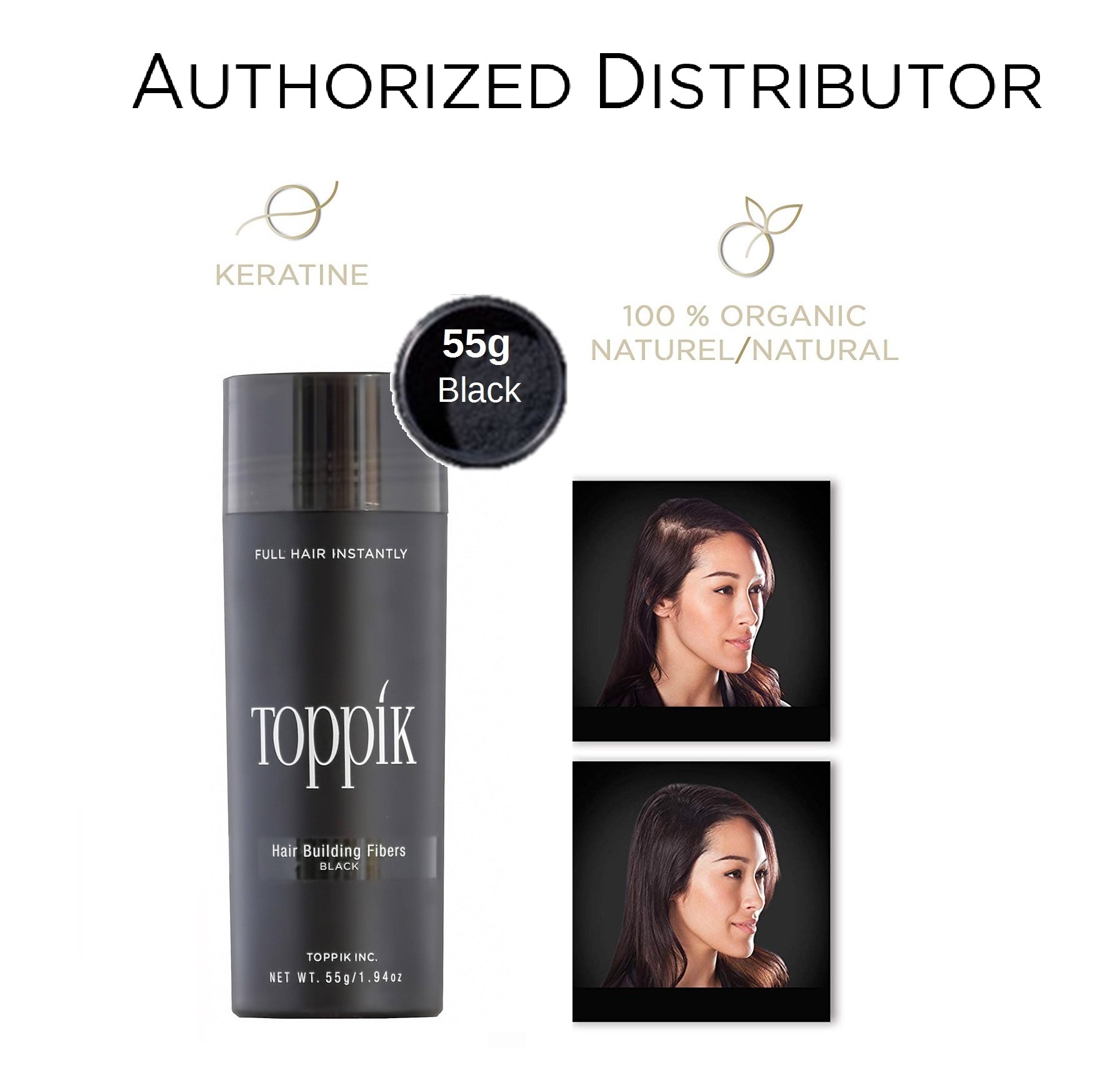 Toppik Hair Fiber 12g  Black Value Pack price in UAE  Amazon UAE  kanbkam